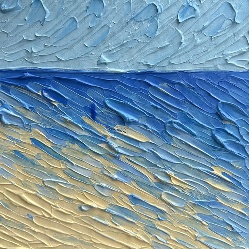 Abstract seascape 3 by Guzaliya Xavier