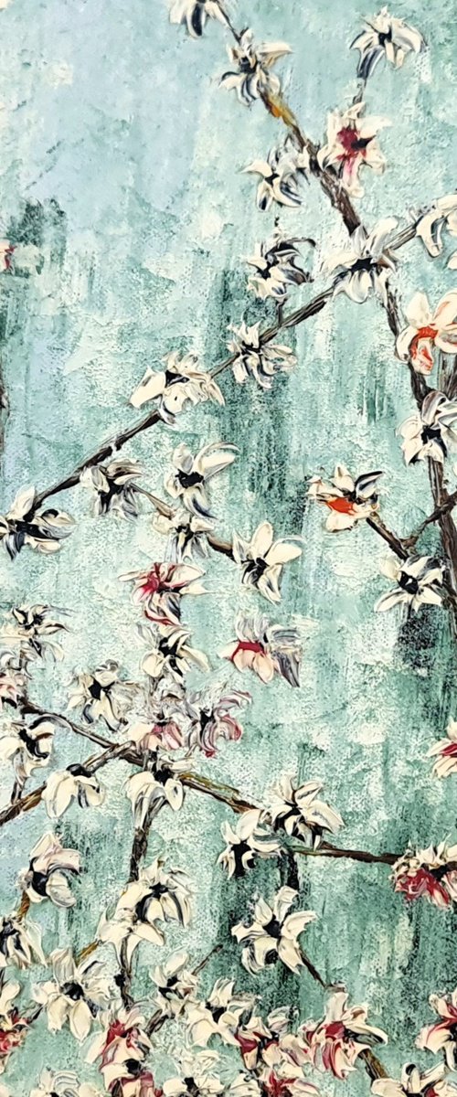 Cherries in bloom 2 by Daniel Urbaník