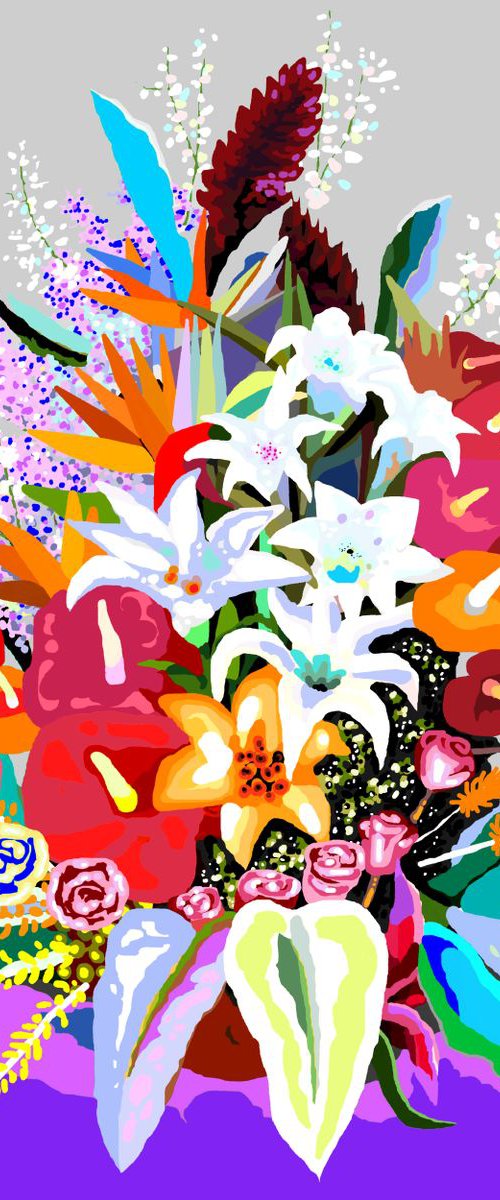 Flowers III by Alejos