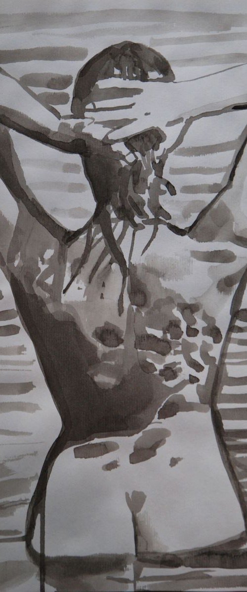 In the water / 33 x 23 cm by Alexandra Djokic