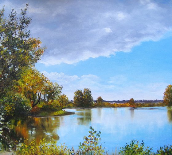 Autumn Riverside View