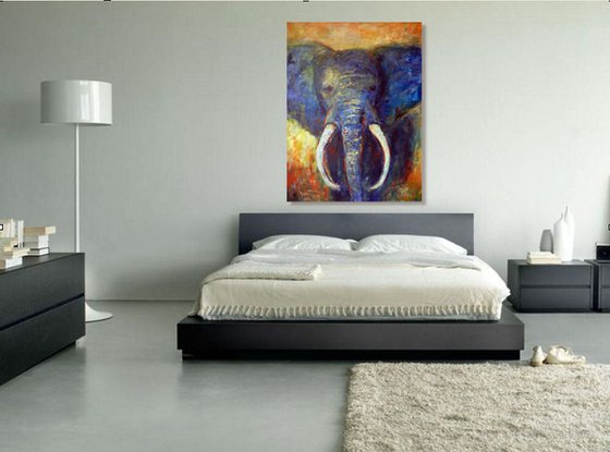 Elephant 48x36