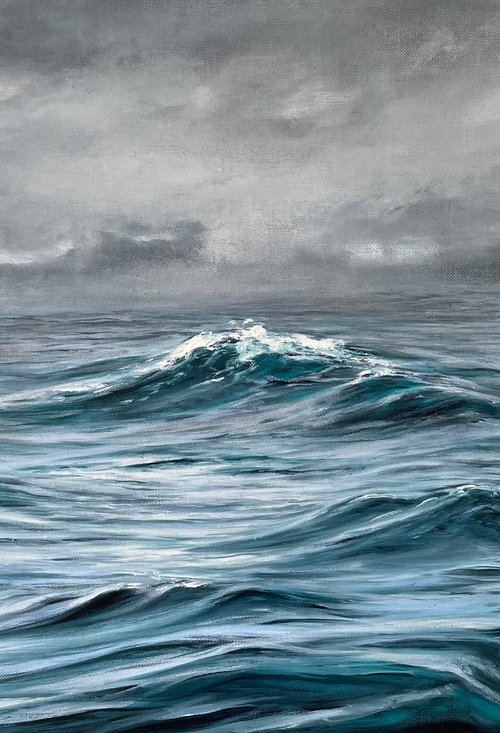 OCEAN WAVES by Aflatun Israilov