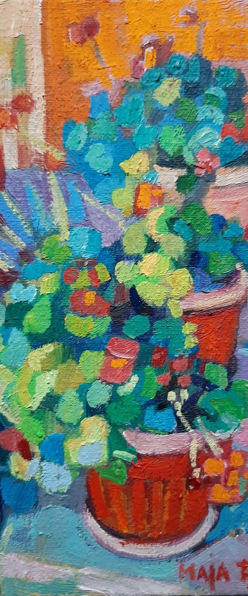 Summer flowers I by Maja Đokić Mihajlović