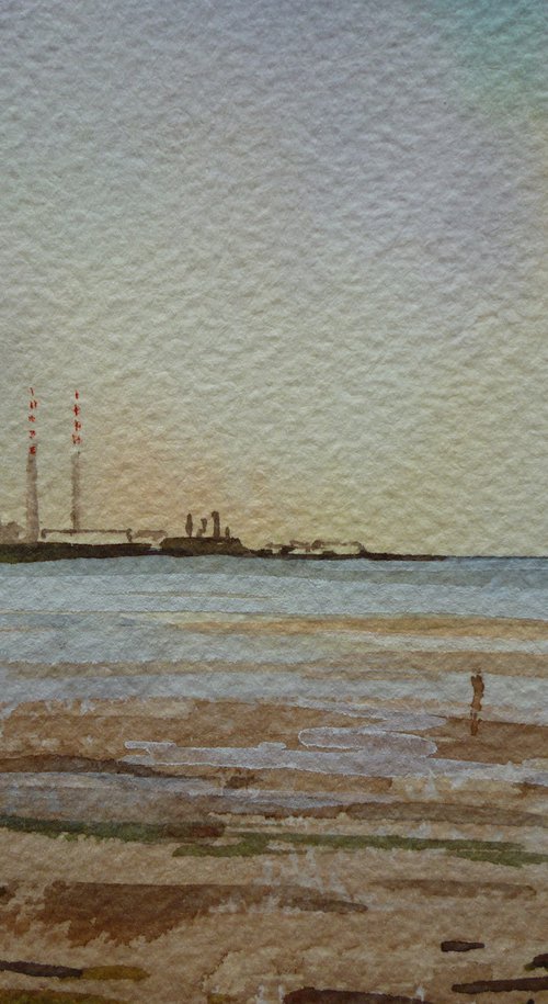 Looking towards the Pigeon House by Maire Flanagan