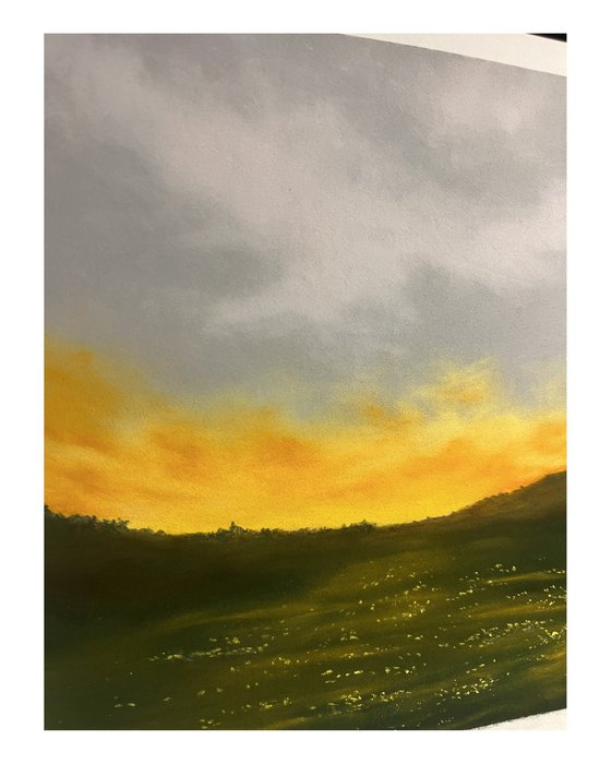 Goldener Talgrund