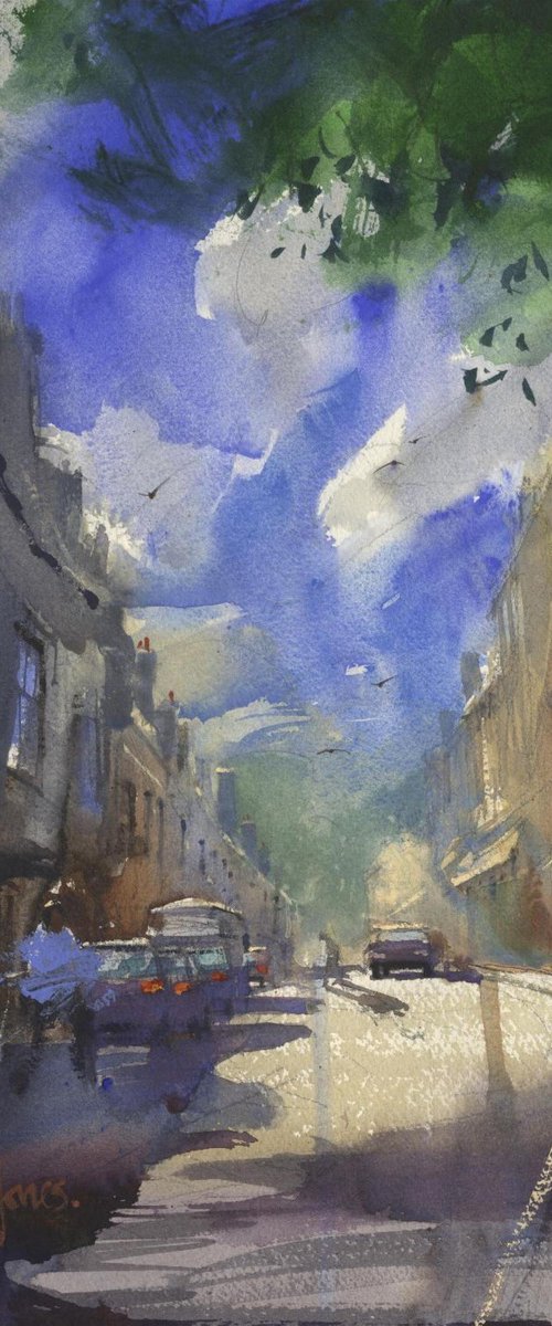 Sheep Street, Stow on the Wold by Simon Jones