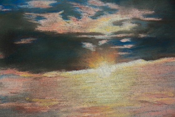 Golden Sunset at the Adriatic