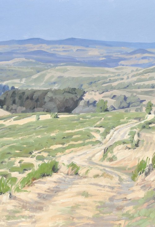 September 12, on the path to Freycenet-la-Tour by ANNE BAUDEQUIN