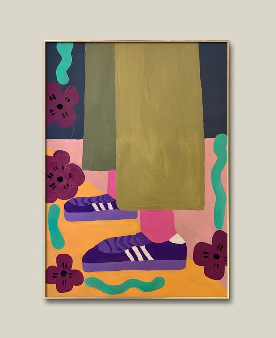 A romance in sneakers