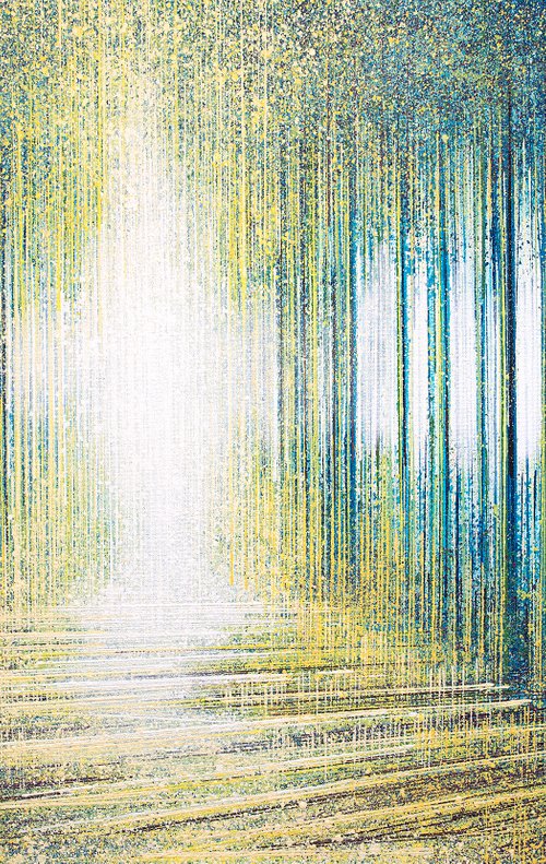 Morning Light Through Spring Trees by Marc Todd