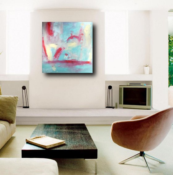 abstract-painting title-abstract-c310- size 100x100 cm