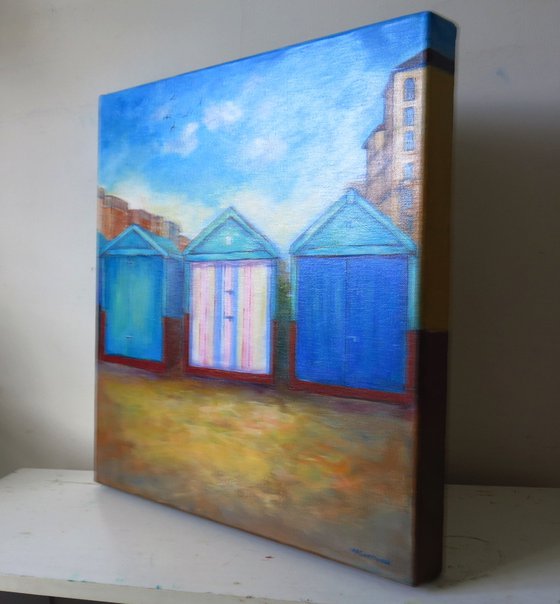 3 Brighton Beach Huts