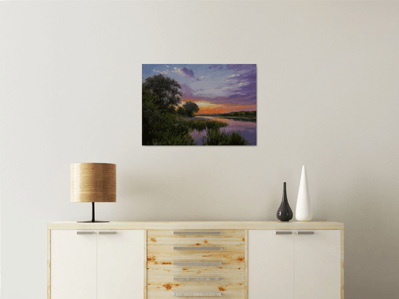 "Sunset on the River"