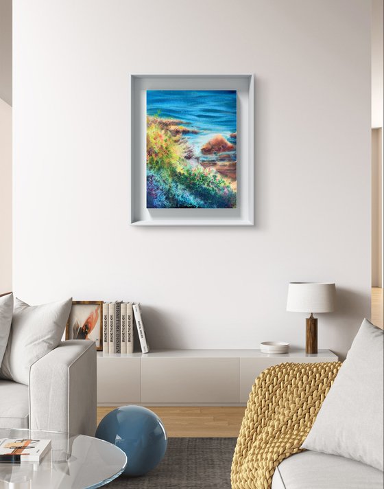 Sea.Original artwork