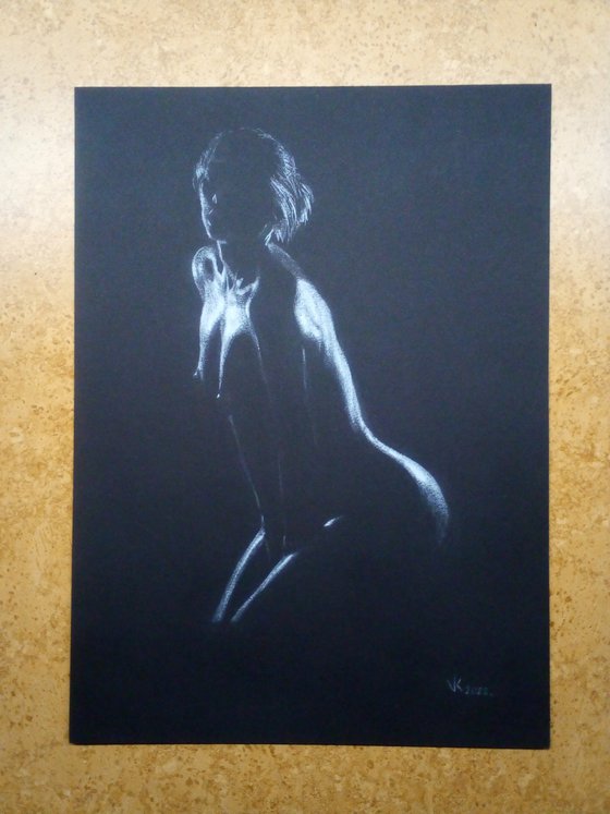 Nude noir #252 (21X29)cm