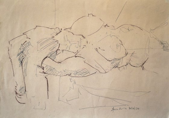Nude Female Study -No 645