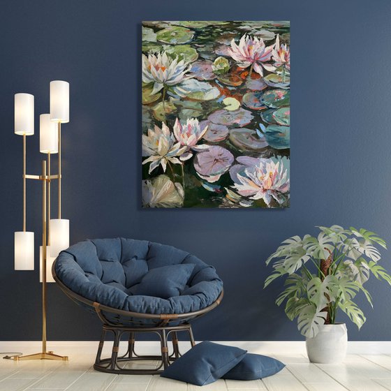 Echoes of Water Lilies.