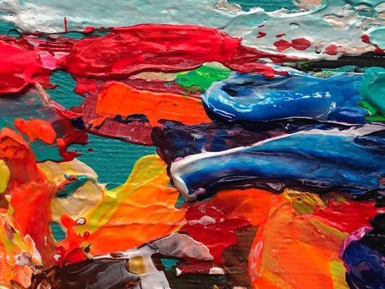 Horizon of Hope/Abstract Sunset Art