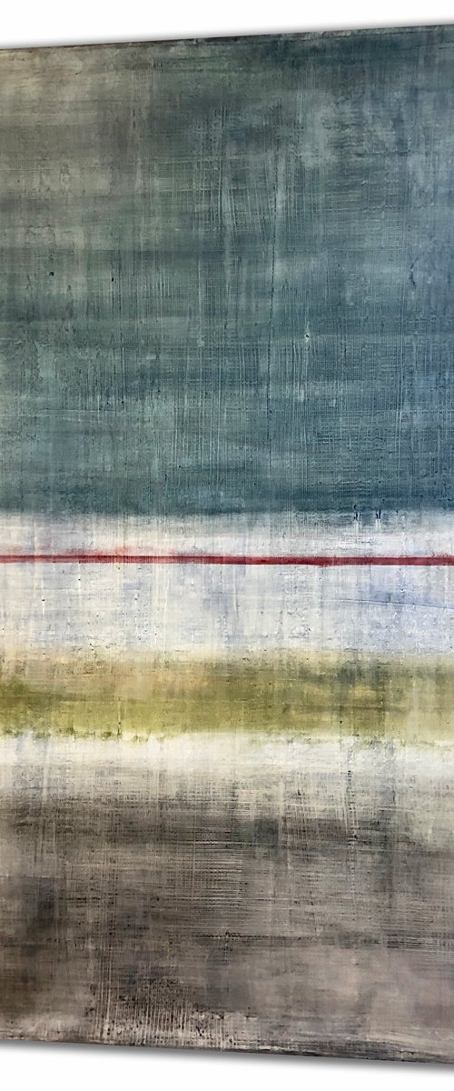 Muted Textures (36x48in) by Robert  Tillberg