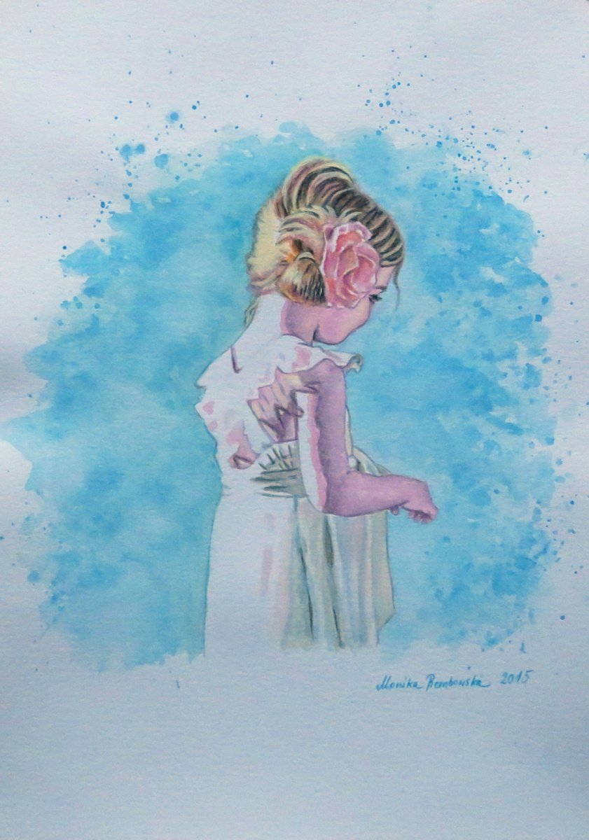 La rosa nei capelli by Monika Rembowska