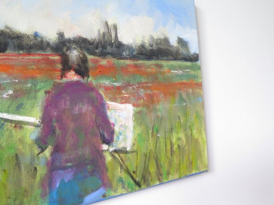 Painting Poppies Near York