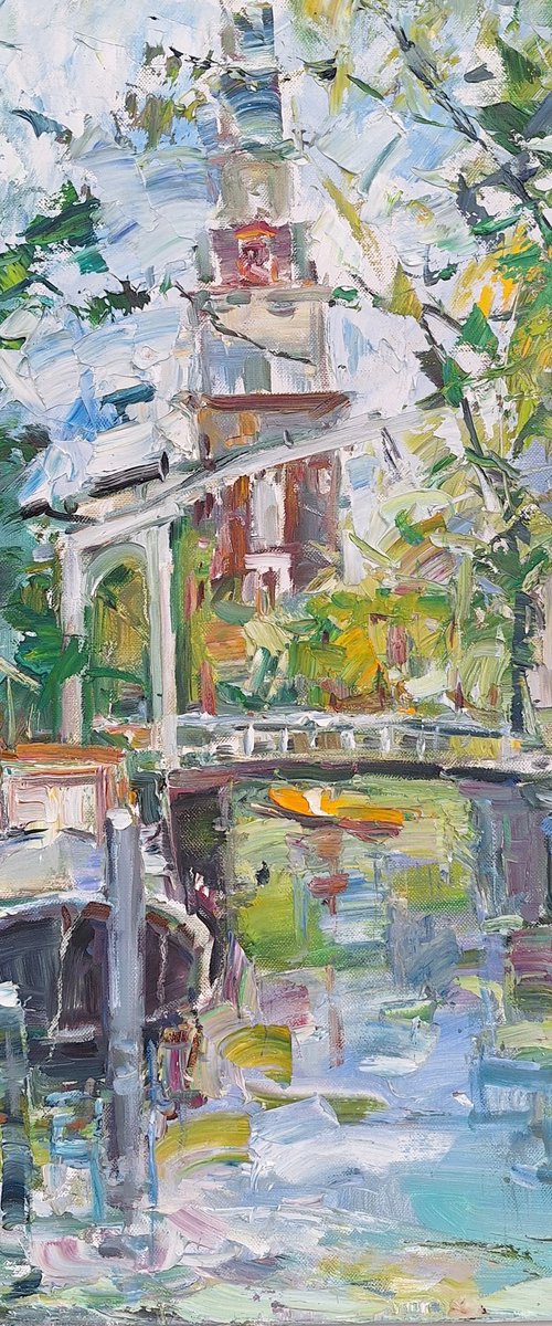 Southchurch in summer.Amsterdam by Anna Pavlova