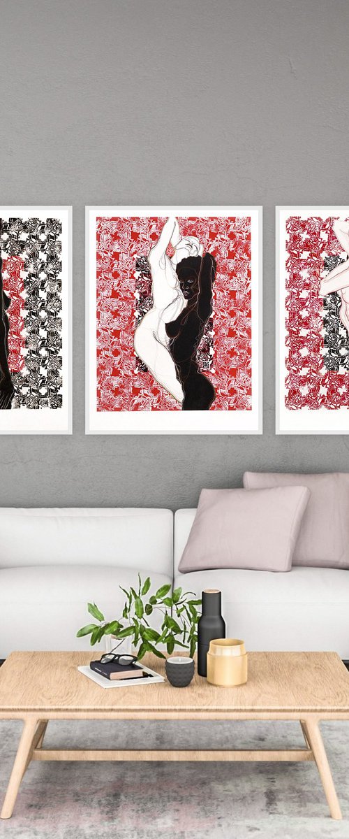 The Sexify Triptych by TRET•IAK