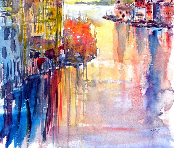 Venice at sunset