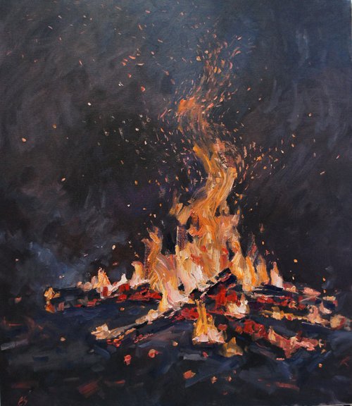 Fire by Elena Sanina