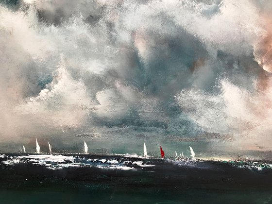 Red Sails Painted Skies