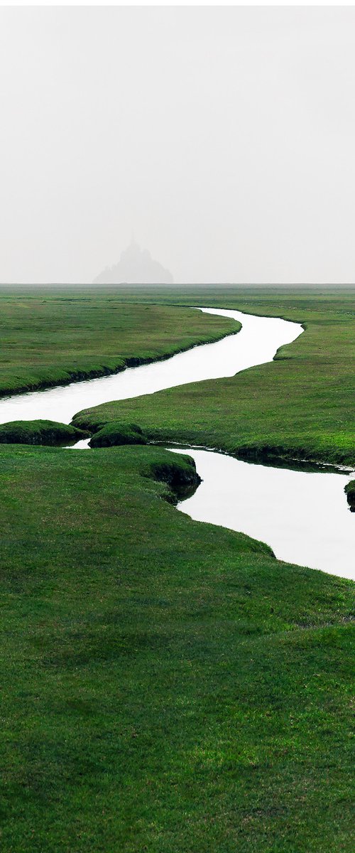 Le Mont Saint Michel #2 by Oleksandr Nesterovskyi