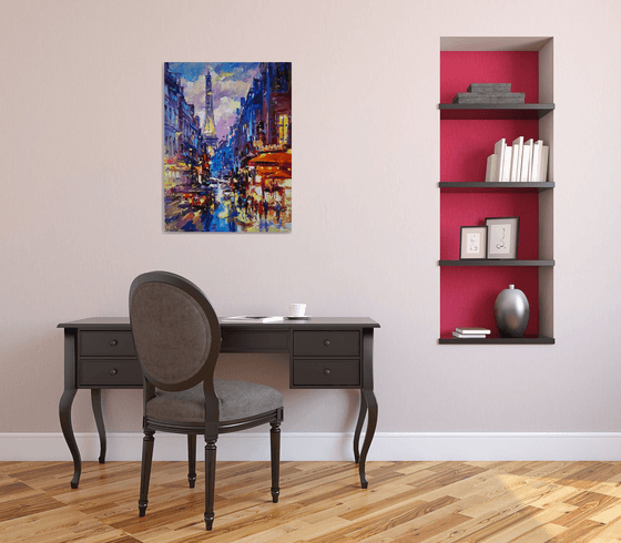 Evening of City Lights