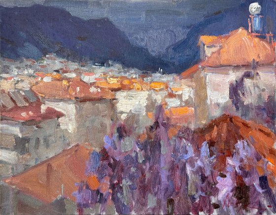 Evening Over Alanya