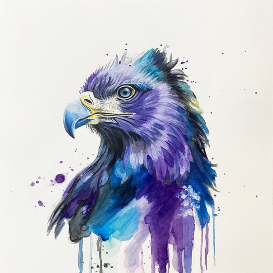 Colourful Eagle Painting