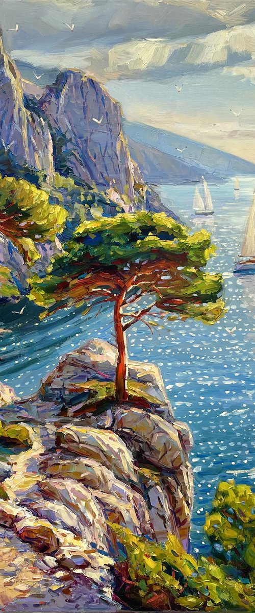 "Morning Calm" by Evgeny Chernyakovsky