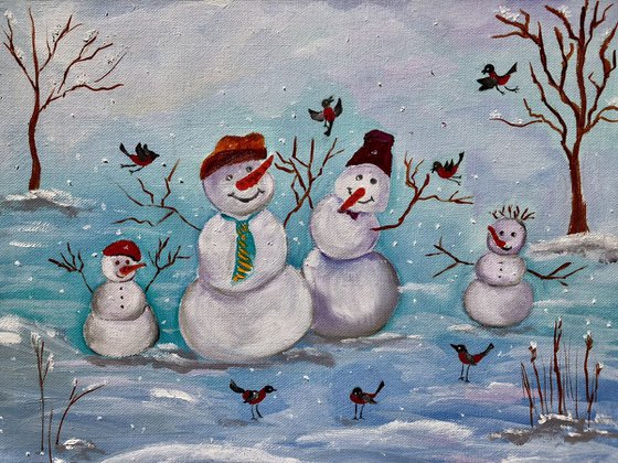 Snowman’s party