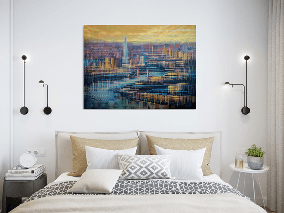 London In Golden Light