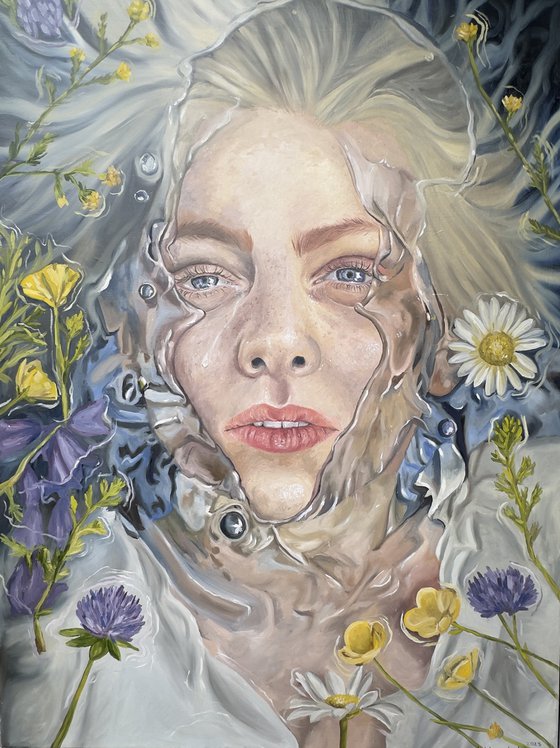 Amidst Water and Wildflowers