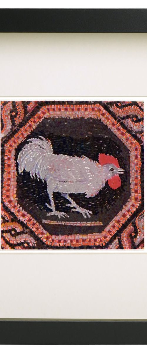 White Cockerel - Pergamum by Kevin Jackson