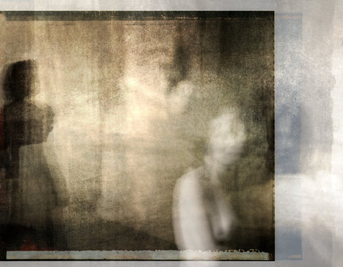 Surrealistic Portrait Photograph By Philippe Berthier, 30 X 24", Un Plan i? Plusieurs......, Original Artwork