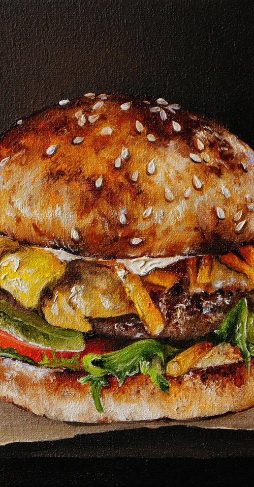 Burger by Natalia Shaykina