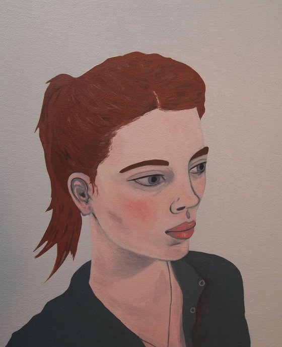 Portrait with Red Hair