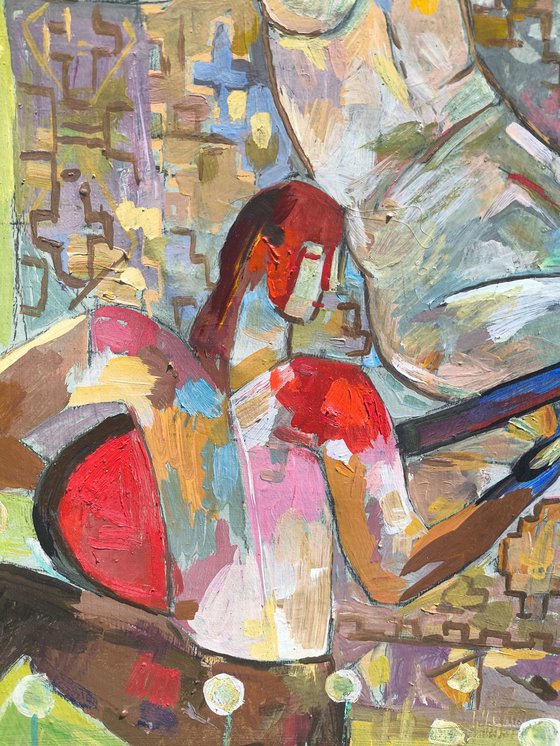 Reclining with Music
