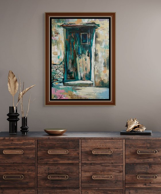 The Old Teal Door