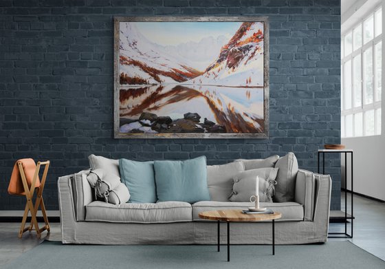 In the rays of the winter sun