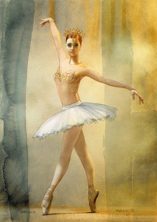 Ballet Dancer CDLXIII by REME Jr.