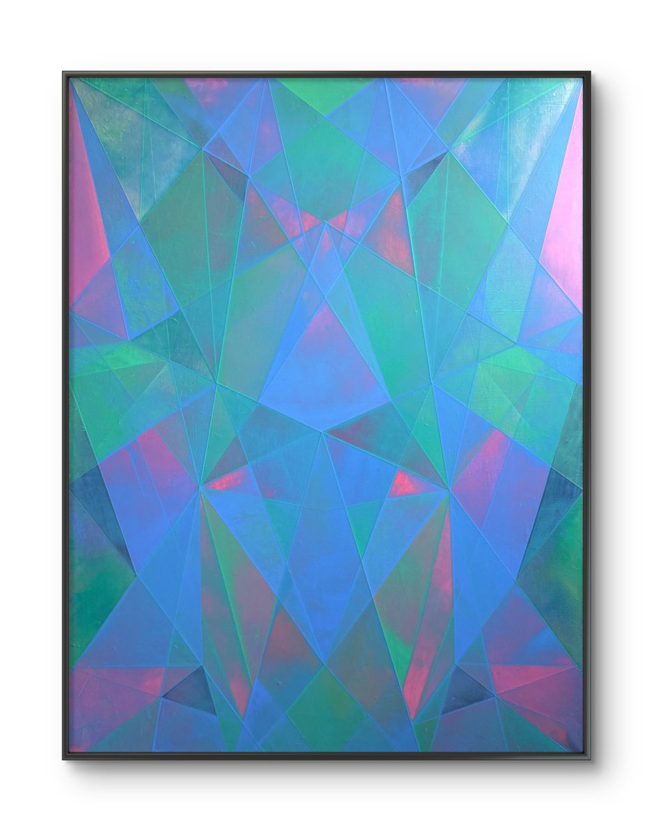 Prismatic Light # 2 By Arinika Stratievsky, 30 X 40, Artwork For Sale On Artfinder