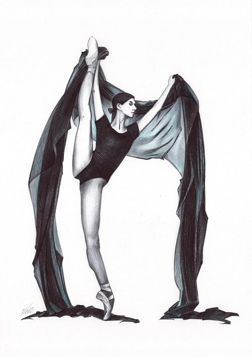 Ballet Dancer by Daria Maier