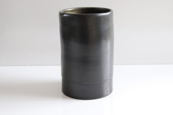 Pierre Soulages inspired vessels I-VI / abstract N°2769